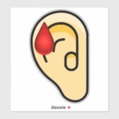 Trump Ear Sticker (Vel)