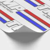 Trump - een echt Amerikaans herkoepelpapier Cadeaupapier (Hoek)