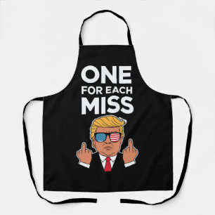Trump één voor elke miss  schort