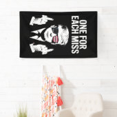 Trump één voor elke miss spandoek (Insitu)