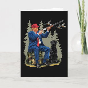 Trump Eendenjacht Donald Trump Old School Camoufla Kaart