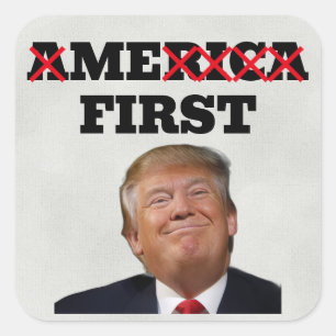 Trump (Eerst Mij) Sticker