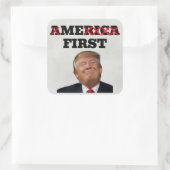 Trump (Eerst Mij) Sticker (Tas)