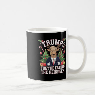Trump eet de kerstman van het rendier koffiemok
