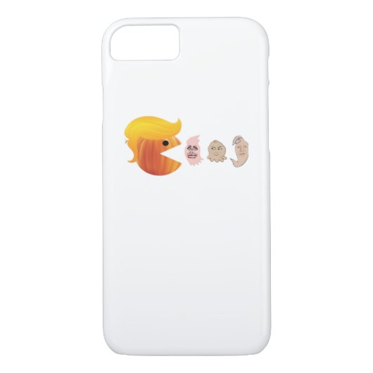 Trump eet Democraten Classic - Satirische hal Case-Mate iPhone Case (Achterkant)
