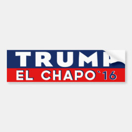 Trump El Chapo voor de Bumpersticker van President
