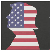 Trump Election 2020 Pattern Stof (Close Up)
