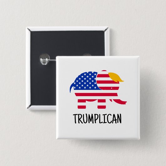 Trump Election 2024 Campaign Novelty Gift Button (Voorkant /achterkant)