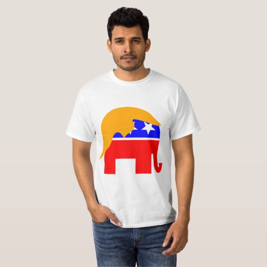 Trump Elephant T-shirt (Voorkant volledig)