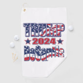 Trump en DeSantis 2024 Golfhanddoek (Insitu)