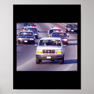 Trump En Dikke Vance Politieauto Jacht Op Oma Meme Poster