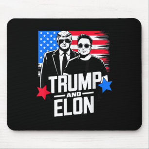 Trump en Elon 2024 Amerikaanse presidentsverkiezin Muismat