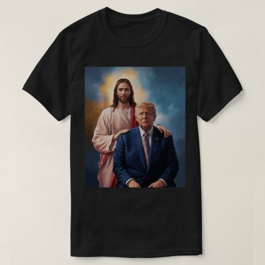 Trump en Jezus T-shirt (Design voorkant)