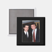 Trump en JFK anoniem Magneet (Voorkant / Achterkant)