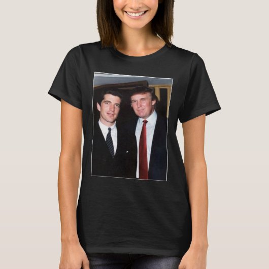 Trump en JFK anoniem T-shirt (Voorkant)