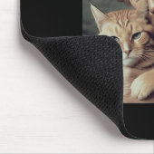 Trump en kat - Grappige Trump Cat meme Muismat (Hoek)