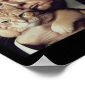 Trump en kat - Grappige Trump Cat meme Poster (Hoek)