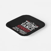 Trump en Kennedy nemen Amerika weer terug Papieren Bordje (Gebogen)