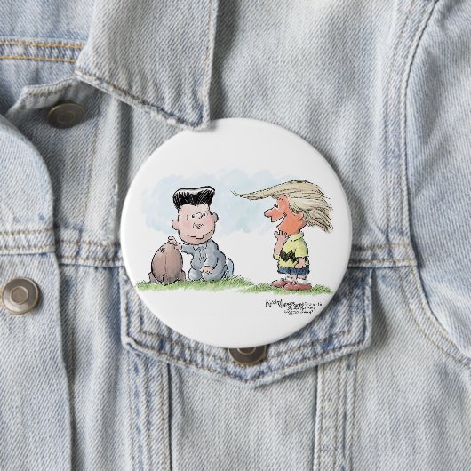 Trump en Kim Jong Un Button (In situ)