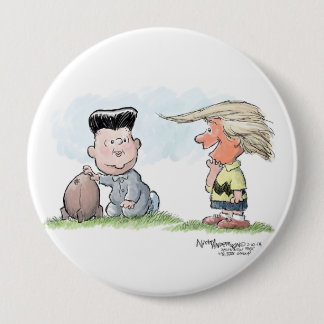 Trump en Kim Jong Un Button