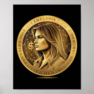 Trump en Melania Valuta Lanceert Meme Coin Trum Poster