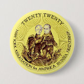 Trump en Poetin Ronde Button 7,6 Cm (Voorkant)