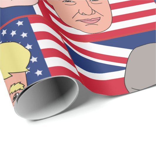 Trump en Theresa inpakpapier (Rol Hoek)