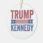 Trump en Vance Kennedy nemen Amerika weer terug Keramisch Ornament (Links)