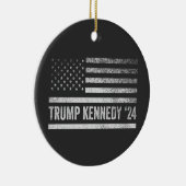 Trump en Vance Kennedy nemen Amerika weer terug Keramisch Ornament (Rechts)