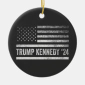 Trump en Vance Kennedy nemen Amerika weer terug Keramisch Ornament (Voorkant)
