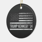 Trump en Vance Kennedy nemen Amerika weer terug Keramisch Ornament (Links)