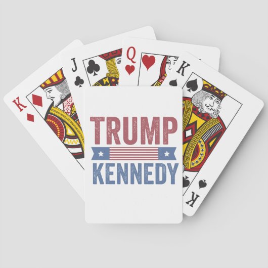 Trump en Vance Kennedy nemen Amerika weer terug Pokerkaarten (Achterkant)