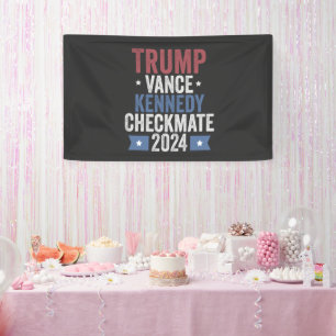 Trump en Vance Kennedy nemen Amerika weer terug Spandoek