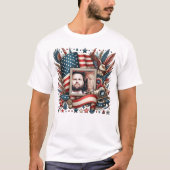 Trump en Vance op 4 juli Onafhankelijkheidsdag T-shirt (Voorkant)