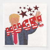Trump ENORME Feest Mijlpaal Partij Servetten (Voorkant)