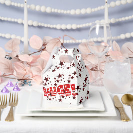 Trump ENORME feestviering receptie Bedankdoosjes