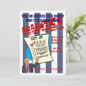 Trump ENORME Uitnodiging Cocktailparty (Staand voorkant)