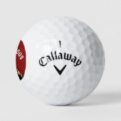 TRUMP ENORME VADER GOLF BALLEN (Logo)