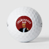 TRUMP ENORME VADER GOLF BALLEN (Voorkant)