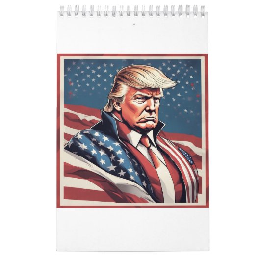 Trump Epic Amerikaanse vlag kalender (Hoes)