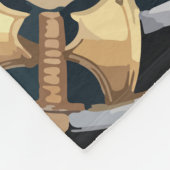 Trump Epic Warrior Blanket Fleece Deken (Hoek)