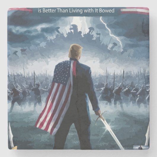 Trump Epic Warrior Onderzetter (Voorkant)
