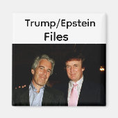 Trump/Epstein-bestanden magneet (Voorkant)