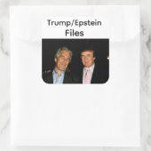 Trump/Epstein-bestanden sticker (Tas)