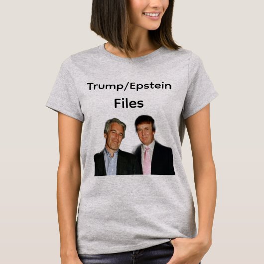 Trump/Epstein-bestanden T-shirt (Voorkant)