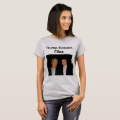 Trump/Epstein-bestanden T-shirt (Voorkant volledig)