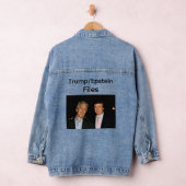 Trump/Epstein dossiers denim jas Jacket (Hangar)