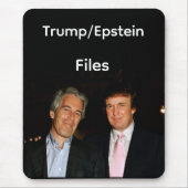 Trump/Epstein dossiers muismat (Voorkant)