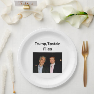 Trump/Epstein dossiers papieren bord