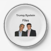 Trump/Epstein Dossiers Papieren Bord (Voorkant)
